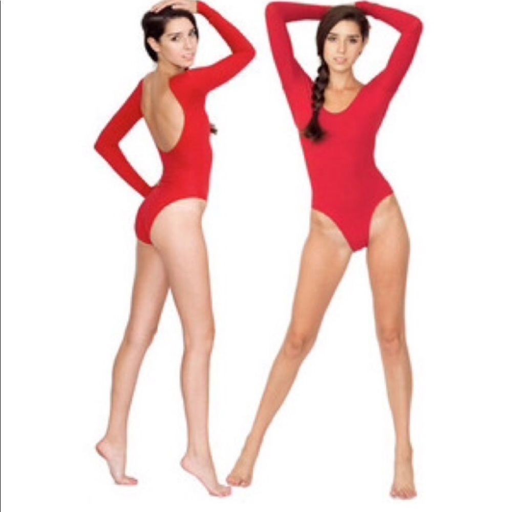 American Apparel cotton jersey  bodysuit